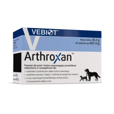 Кормова добавка для собак Nutrifarm Vebiot Arthroxan 60 таблеток (5907677725500)