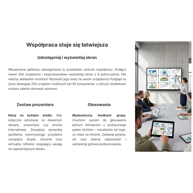 Інтерактивний монітор Avtek TS 9 Mate G 65