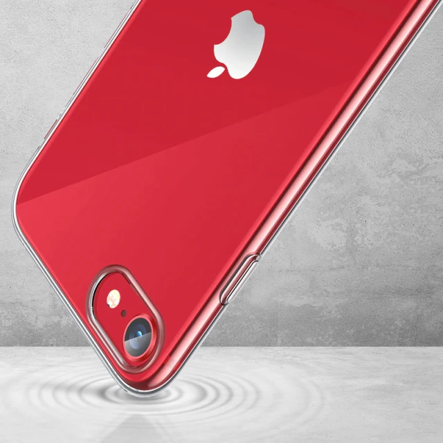 Чохол Crong Crystal Slim Cover iPhone SE (2022/2020) / 8 / 7 Transparent (CRG-CRSLIM-IP87)