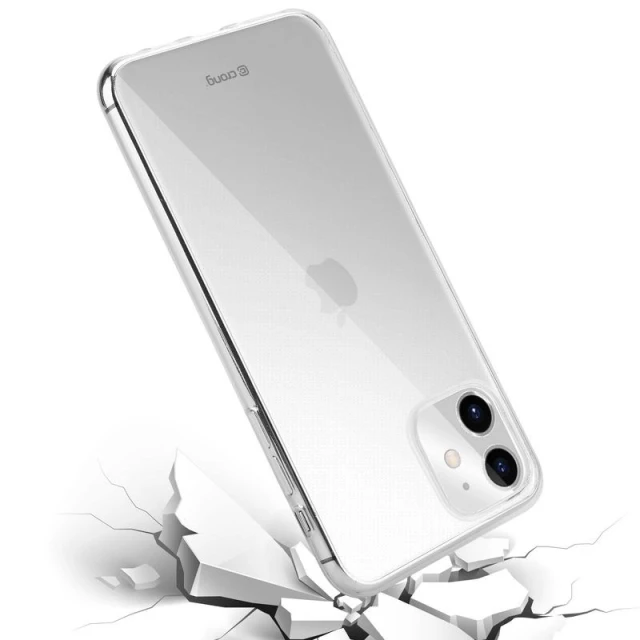 Чохол Crong Crystal Slim Cover iPhone 11 Transparent (CRG-CRSLIM-IP11-TRS)