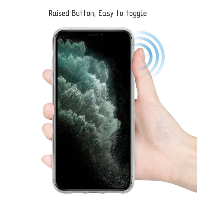 Чохол Crong Crystal Slim Cover iPhone 11 Pro Transparent (CRG-CRSLIM-IP11P-TRS)