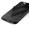 Чохол Crong Prestige Carbon для iPhone 11 Pro Max Black (CRG-CARB-IP11PM-BLK)