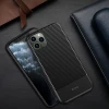 Чохол Crong Prestige Carbon для iPhone 11 Pro Max Black (CRG-CARB-IP11PM-BLK)