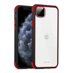 Чохол Crong Trace Clear для iPhone 11 Pro Black Red (CRG-TRC-IP11P-BR)