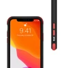 Чохол Crong Trace Clear для iPhone 11 Pro Black Red (CRG-TRC-IP11P-BR)
