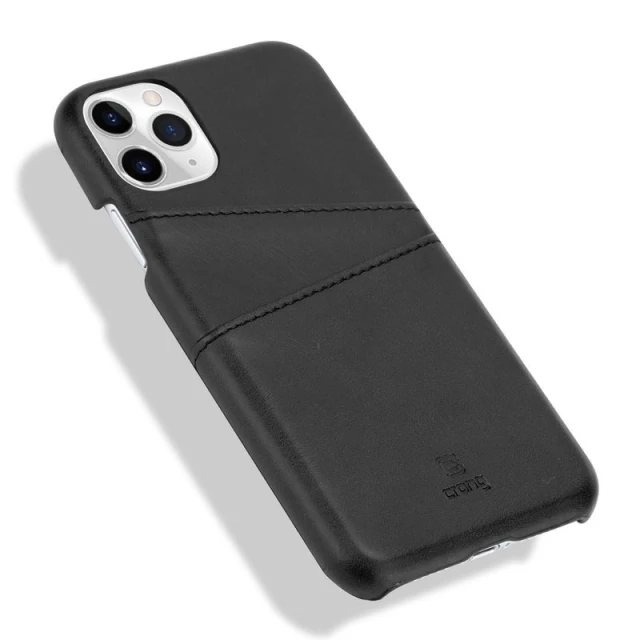 Чехол Crong Neat Cover iPhone 11 Pro с карманами Black (CRG-NTC-IPH11P-BLK)
