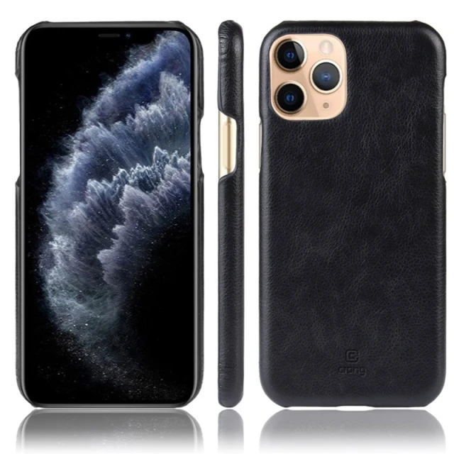 Чохол Crong Essential Cover iPhone 11 Pro Black (CRG-ESS-IP11P-BLK)