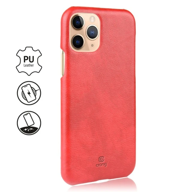 Чехол Crong Essential Cover для iPhone 11 Pro Max Red (CRG-ESS-IP11PM-RED)