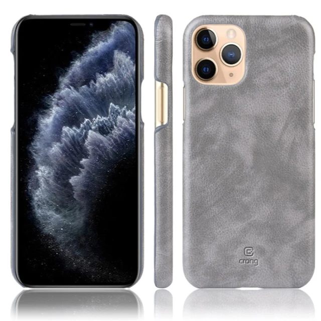 Чохол Crong Essential Cover iPhone 11 Pro Max Gray (CRG-ESS-IP11PM-GRY)