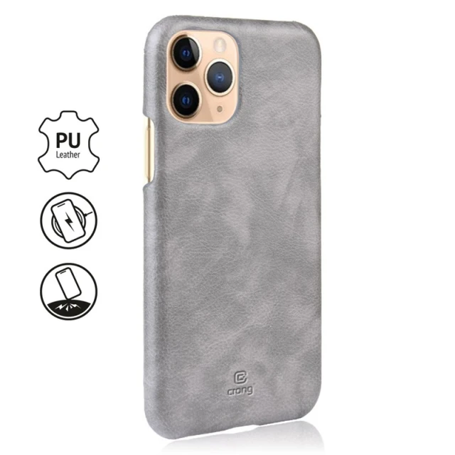 Чохол Crong Essential Cover iPhone 11 Pro Gray (CRG-ESS-IP11P-GRY)