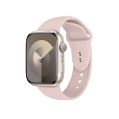 Ремінець Crong Liquid для Apple Watch Series 11/10 42 mm | Series 9/8/7 41 mm | 6/5/SE 40 mm | 3/2/1 38 mm Pink (CRG-40LQB-PSN)