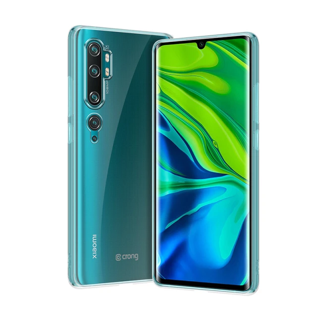 Чохол Crong Crystal Slim Cover для Xiaomi Mi Note 10 / Mi Note 10 Pro Clear (CRG-CRSLIM-XRMIN10P-TRS)