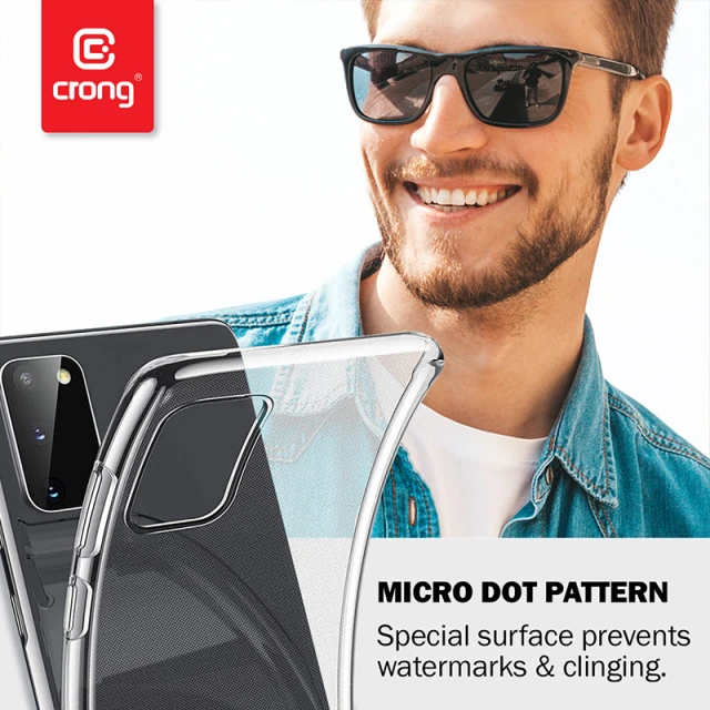 Чохол Crong Crystal Slim Cover для Xiaomi Mi Note 10 / Mi Note 10 Pro Clear (CRG-CRSLIM-XRMIN10P-TRS)