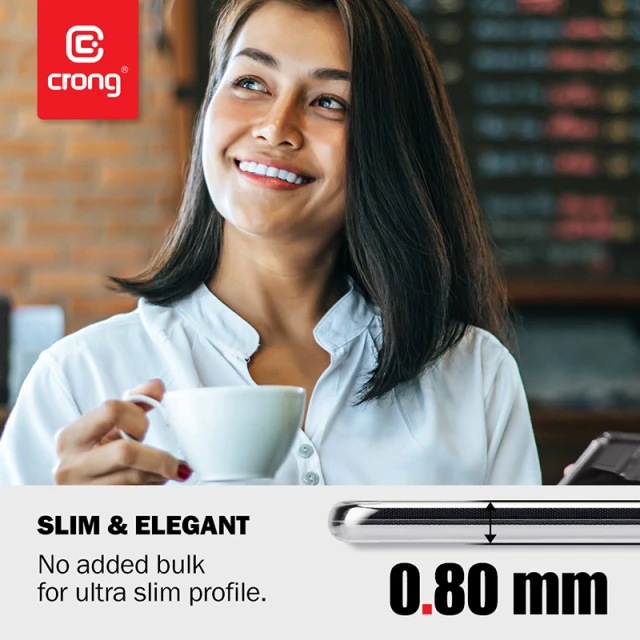 Чохол Crong Crystal Slim Cover для Xiaomi Mi Note 10 / Mi Note 10 Pro Clear (CRG-CRSLIM-XRMIN10P-TRS)