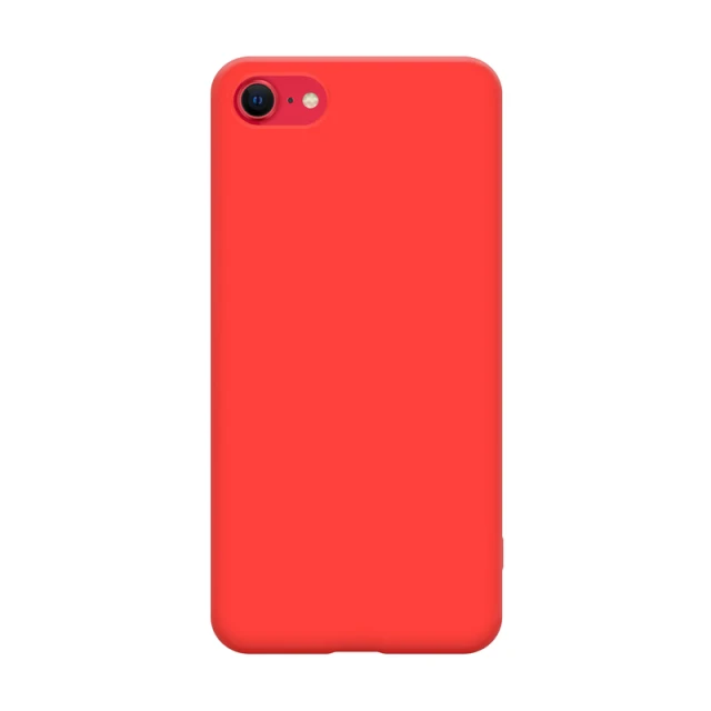 Чохол Crong Color Cover iPhone SE (2022/2020) / 8 / 7 Red (CRG-COLR-IP8-RED)