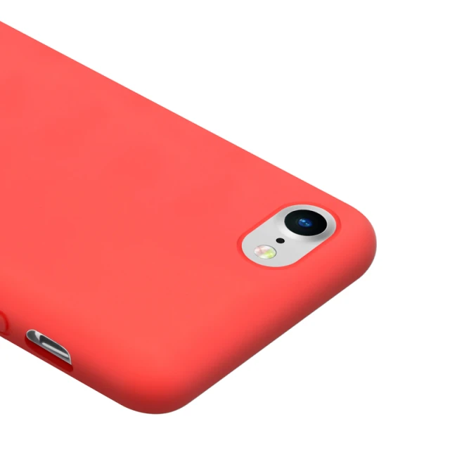 Чохол Crong Color Cover iPhone SE (2022/2020) / 8 / 7 Red (CRG-COLR-IP8-RED)