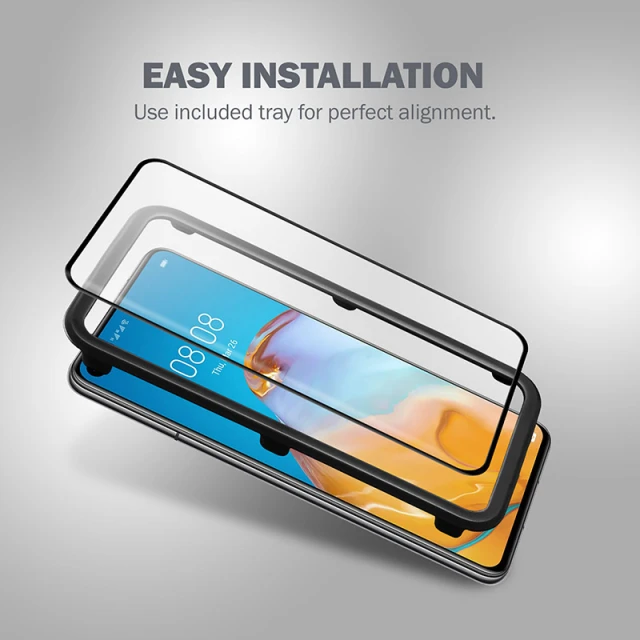 Скло загартоване Crong 3D Armour Glass 9H Huawei P40 (CRG-3DAG-HP40)