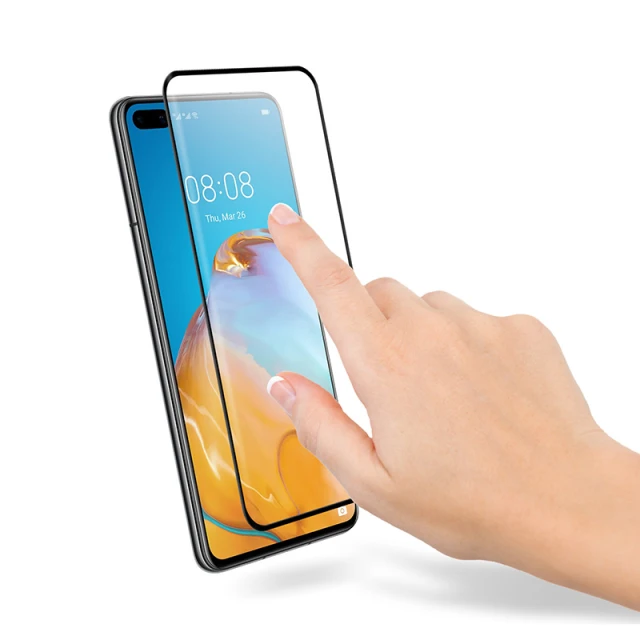 Скло загартоване Crong 3D Armour Glass 9H Huawei P40 (CRG-3DAG-HP40)