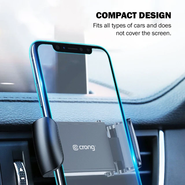 Автотримач Crong Universal Smart для телефону 4
