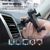 Автотримач Crong Gravity Auto-Lock Black (CRG-CH5-BLK)