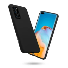 Чохол Crong Color Cover для Huawei P40 Black (CRG-COLR-HP40-BLK)