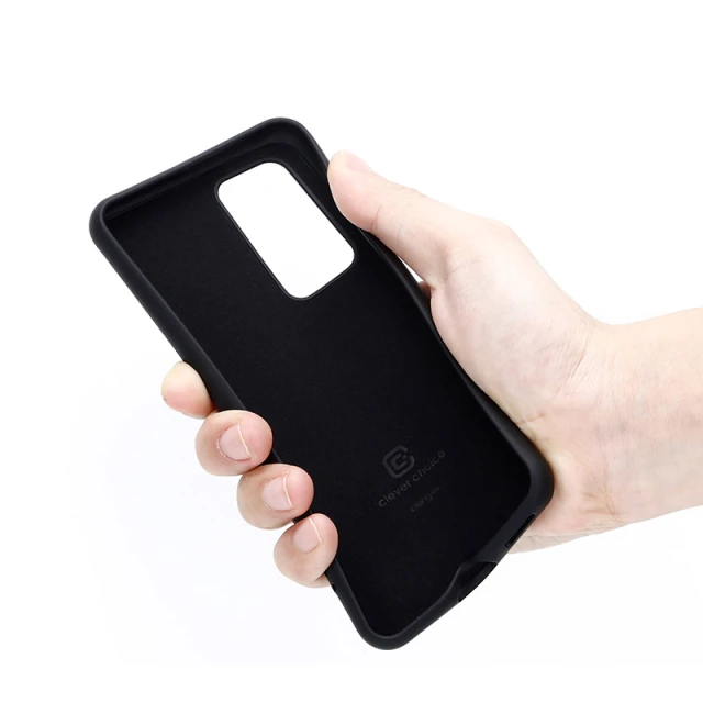 Чохол Crong Color Cover для Huawei P40 Black (CRG-COLR-HP40-BLK)