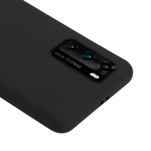 Чохол Crong Color Cover для Huawei P40 Black (CRG-COLR-HP40-BLK)