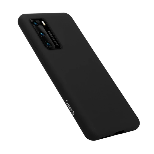 Чохол Crong Color Cover для Huawei P40 Black (CRG-COLR-HP40-BLK)