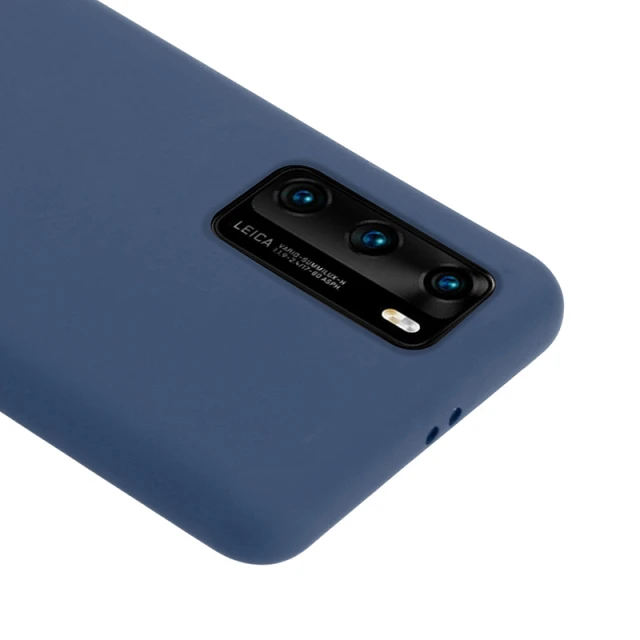 Чохол Crong Color Cover Huawei P40 Blue (CRG-COLR-HP40-BLUE)