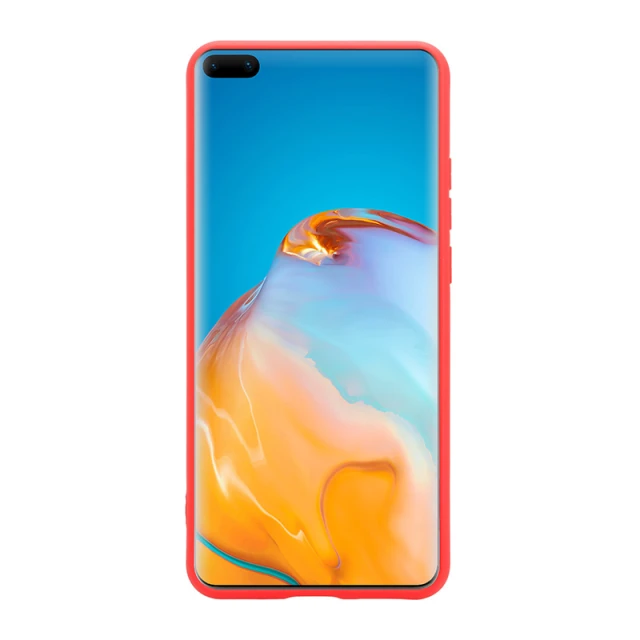 Чохол Crong Color Cover Huawei P40 Red (CRG-COLR-HP40-RED)