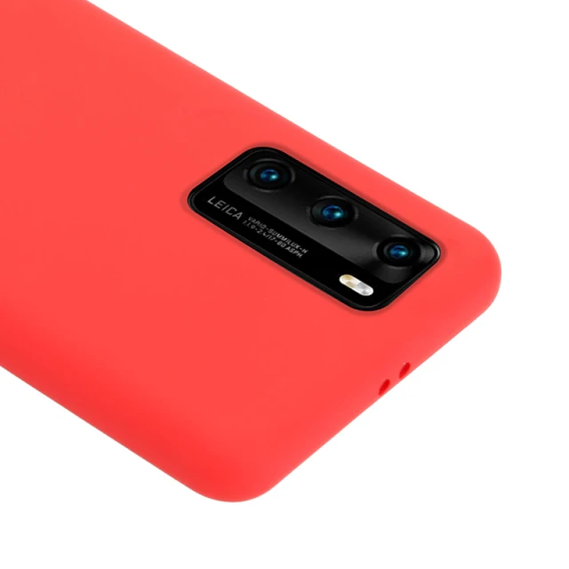 Чохол Crong Color Cover Huawei P40 Red (CRG-COLR-HP40-RED)