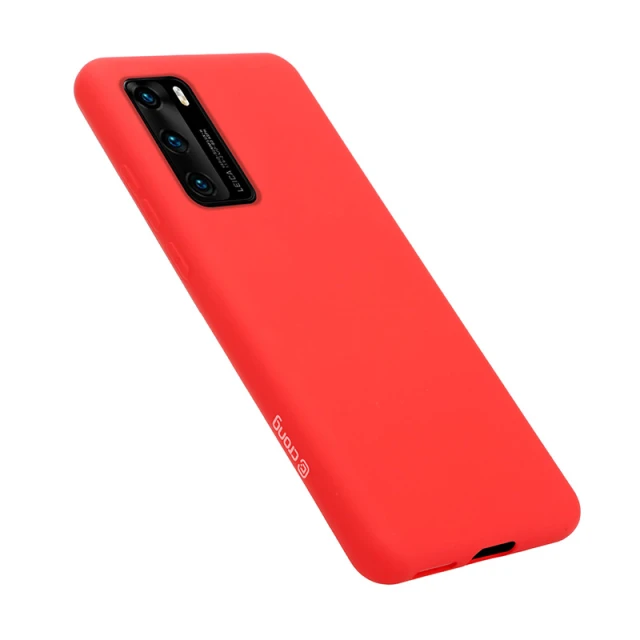 Чохол Crong Color Cover Huawei P40 Red (CRG-COLR-HP40-RED)