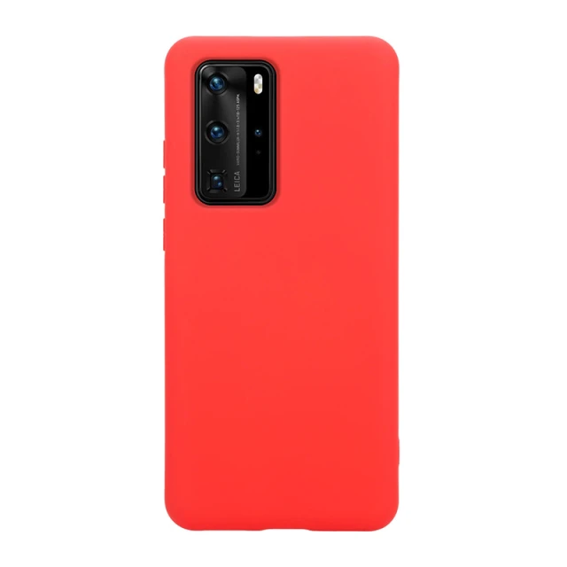 Чохол Crong Color Cover Huawei P40 Pro Red (CRG-COLR-HP40P-RED)