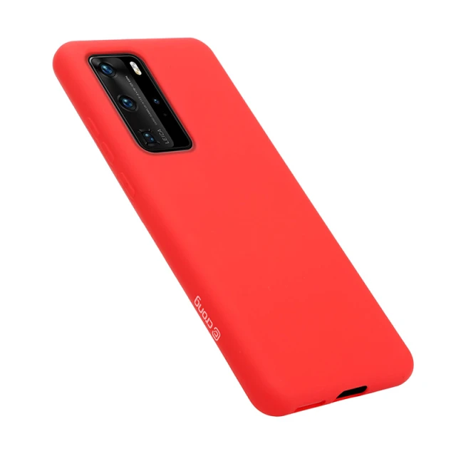 Чохол Crong Color Cover Huawei P40 Pro Red (CRG-COLR-HP40P-RED)