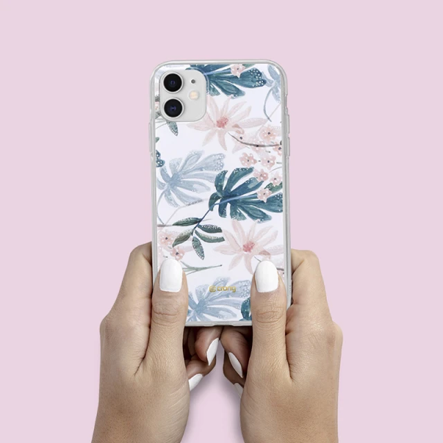 Чохол Crong Flower Case iPhone 11 Pattern 01 (CRG-FLR-IP11-01)