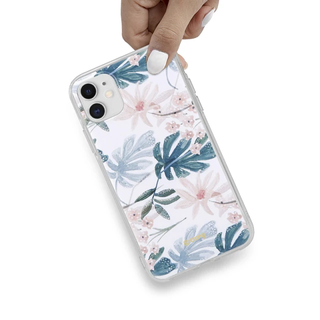 Чохол Crong Flower Case iPhone 11 Pattern 01 (CRG-FLR-IP11-01)