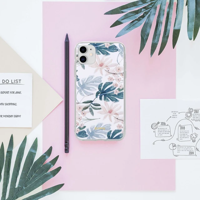 Чохол Crong Flower Case iPhone 11 Pattern 01 (CRG-FLR-IP11-01)