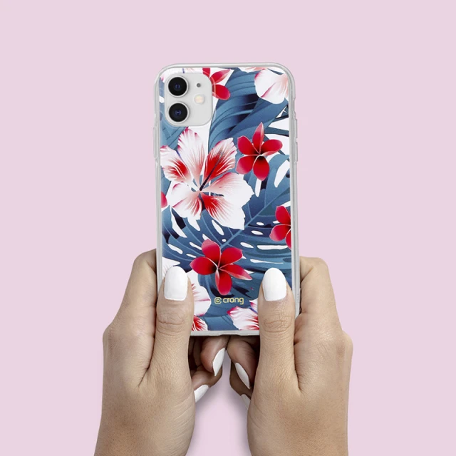 Чохол Crong Flower Case для iPhone 11 Pattern 03 (CRG-FLR-IP11-03)
