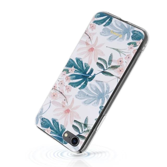 Чехол Crong Flower Case iPhone SE/8/7 (CRG-FLR-IP8-01)