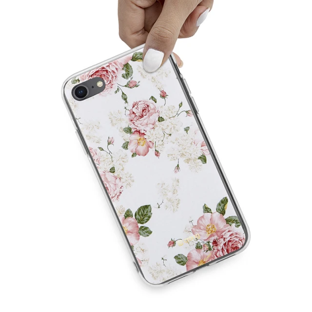 Чохол Crong Flower Case для iPhone SE (2022/2020) / 8 / 7 (CRG-FLR-IP8-02)