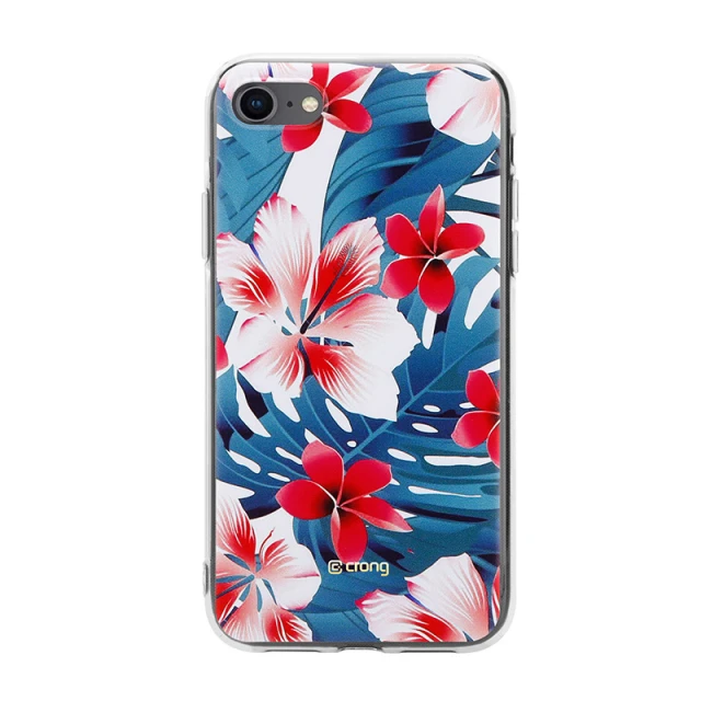 Чохол Crong Flower Case для iPhone SE (2022/2020) / 8 / 7 (CRG-FLR-IP8-03)