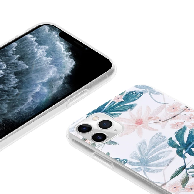 Чохол Crong Flower Case для iPhone 11 Pro Pattern 01 (CRG-FLR-IP11P-01)