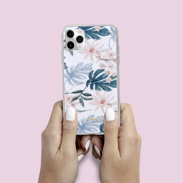 Чохол Crong Flower Case для iPhone 11 Pro Pattern 01 (CRG-FLR-IP11P-01)