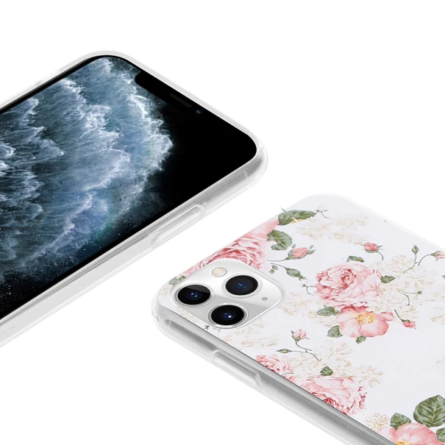 Чехол Crong Flower Case для iPhone 11 Pro Pattern 02 (CRG-FLR-IP11P-02)