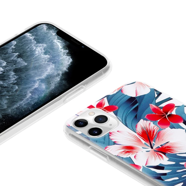 Чохол Crong Flower Case iPhone 11 Pro (CRG-FLR-IP11P-03)
