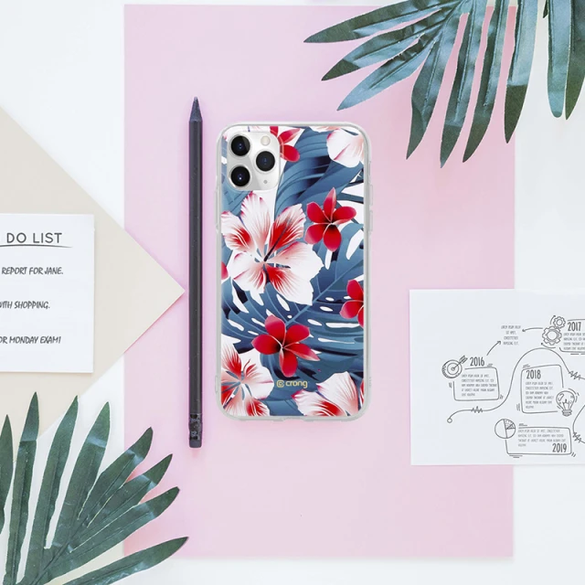 Чохол Crong Flower Case iPhone 11 Pro (CRG-FLR-IP11P-03)