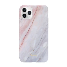 Чохол Crong Marble Case для iPhone 11 Pro Pink (CRG-MRB-IP11P-PNK)