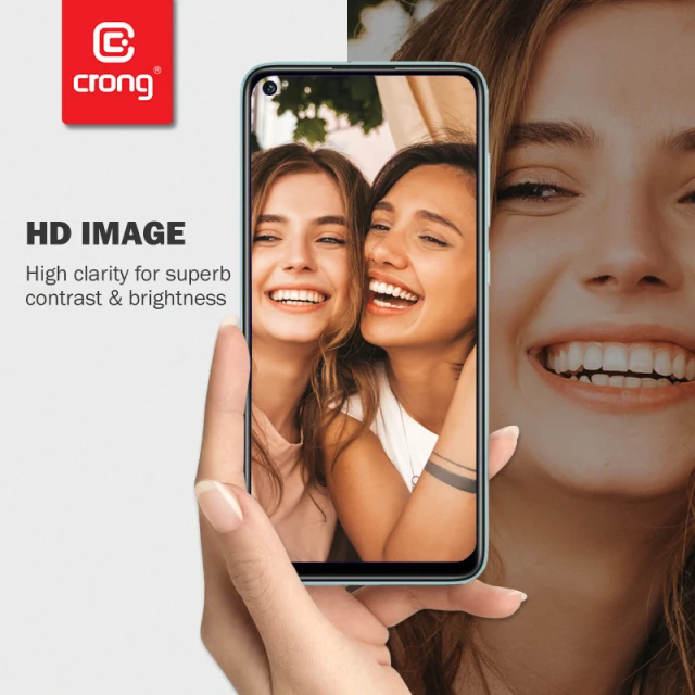 Захисне скло Crong 7D Nano Flexible для OPPO realme C11 Clear (CRG-7DNANO-RLMC11)