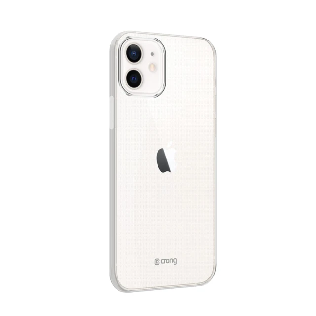 Чохол Crong Crystal Slim Cover для iPhone 12 / iPhone 12 Pro Transparent (CRG-CRSLIM-IP1261-TRS)