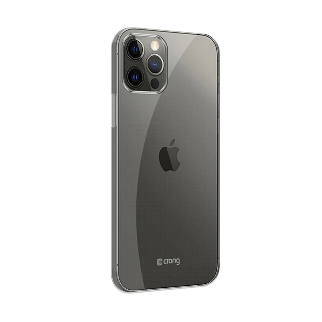Чохол Crong Crystal Slim Cover для iPhone 12 Pro Max Clear (CRG-CRSLIM-IP1267-TRS)